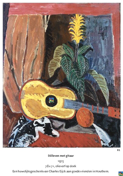 Stilleven met gitaar